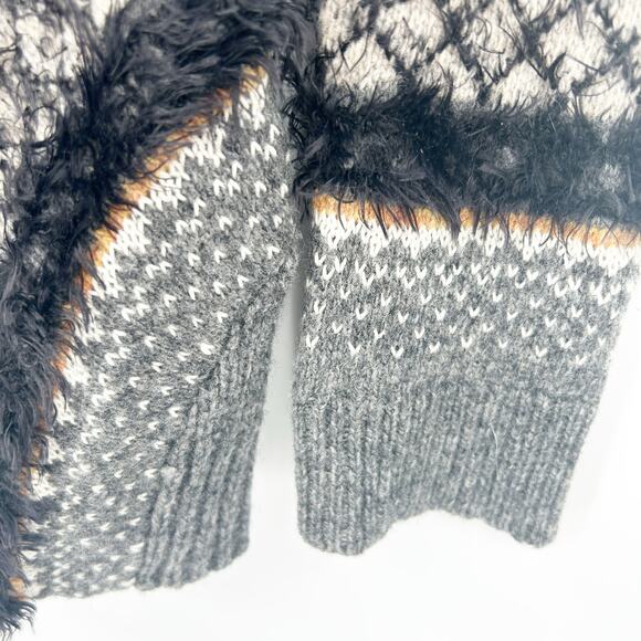 Anthropologie Sleeping On Snow Womens Corby Lodge Knit Wool Blend Cardigan S - Picture 7 of 8